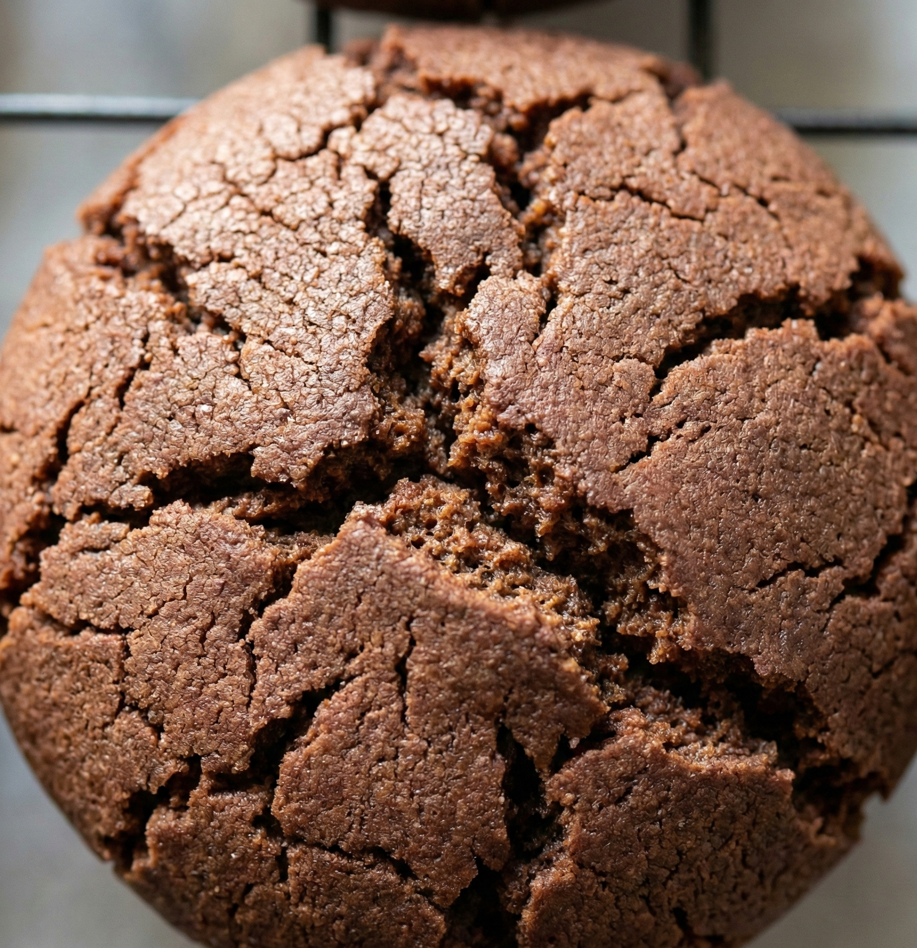 Phase 4: The signature crackled surface of a perfectly baked Tetu cookie